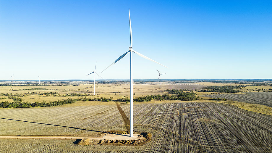 Wind farm photographer QLD